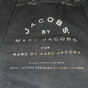 Marc Jacobs vintage canvas shopper tote